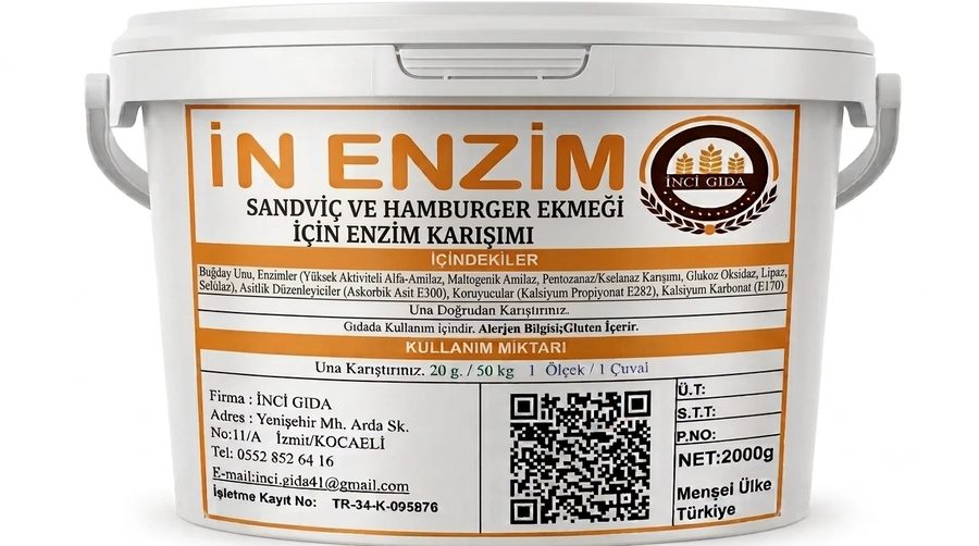 Sandviç ve Hamburger Ekmeği İçin Enzim Karışımı
